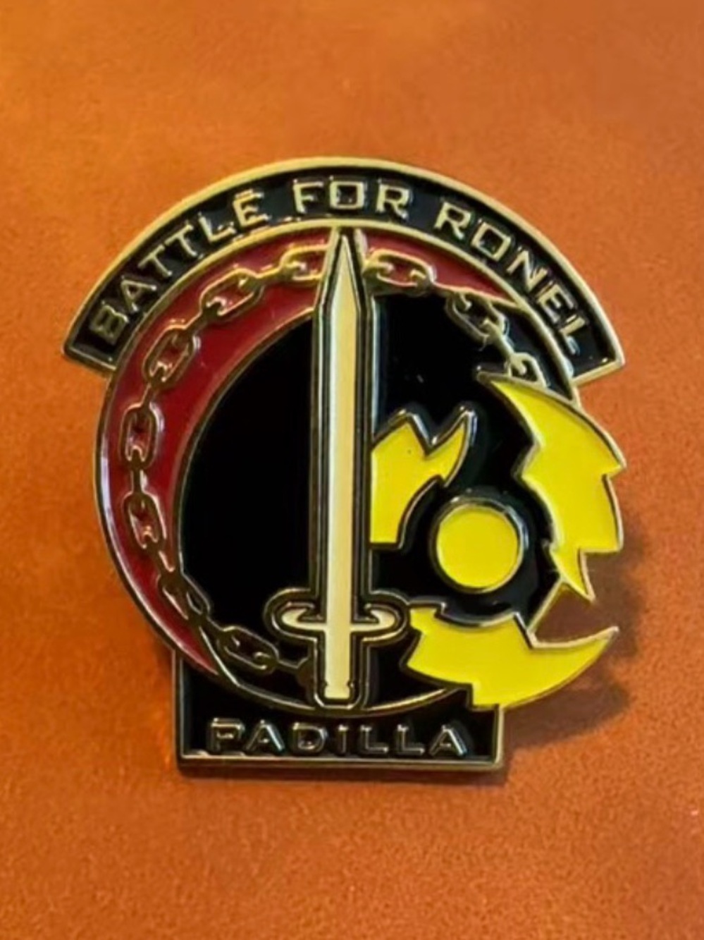 Rare MechWarrior Dark Age Battle For Ronel Padilla Tournament Prize Pin